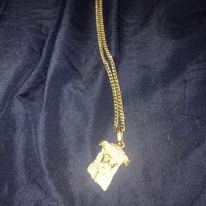 Jewelry | 14k Gold Jesus Piece | Poshmark